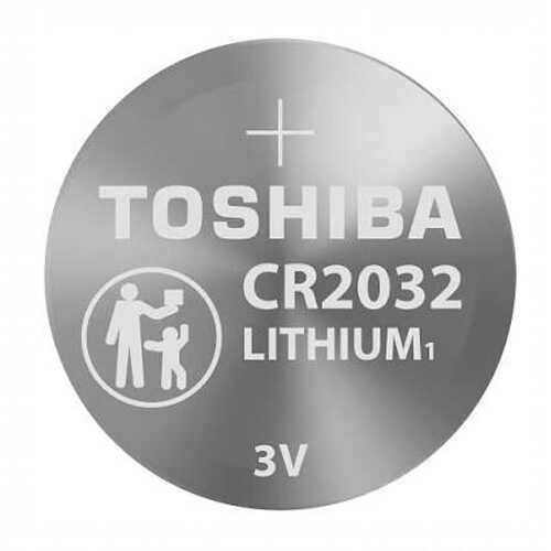 סוללת ליתיום TOSHIBA CR2032 3V 240mAh