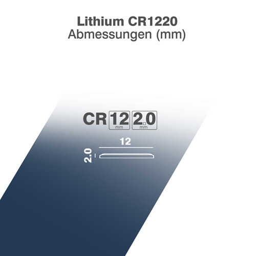 סוללת ליתיום Camelion ULTRA CR1220 3V 38mAh