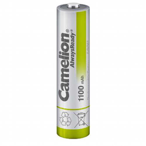 רביעיית סוללות נטענות Camelion AlwayReady AAA 1100mAh NI-MH