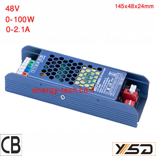 דרייבר רשת צר YSD C 48V 100W 2.1A